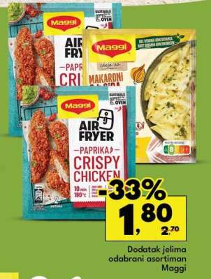 Maggi Air Fryer Paprika Crispy Chicken
