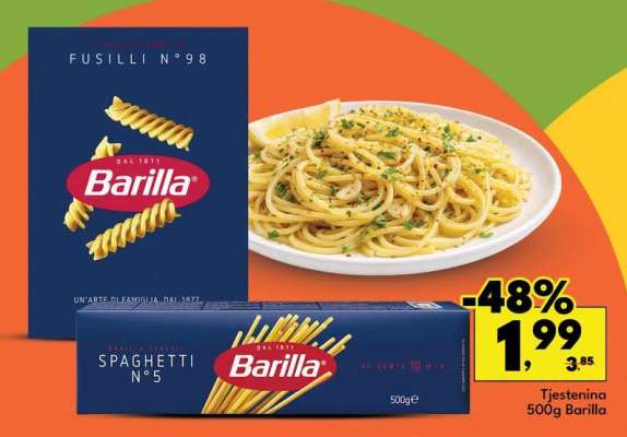 Tjestenina 500g Barilla