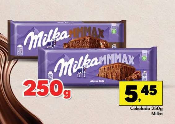 Čokolada 250g Milka
