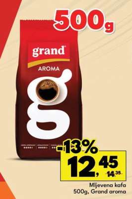 Mljevena kafa 500g, Grand aroma