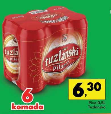 Pivo 0,5L Tuzlansko