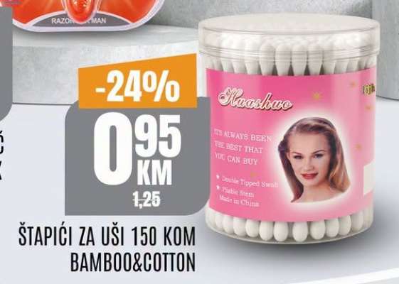 Štapići za uši 150 kom