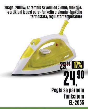 Pegla sa parnom funkcijom EL-2055