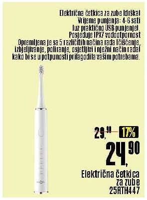 Električna četkica za zube 25RTH447