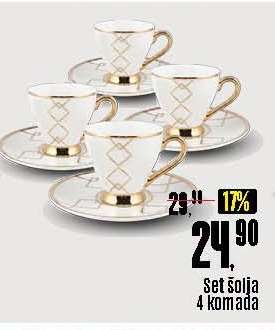 Set šolja 4 komada