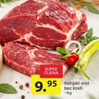 Svinjski vrat bez kosti