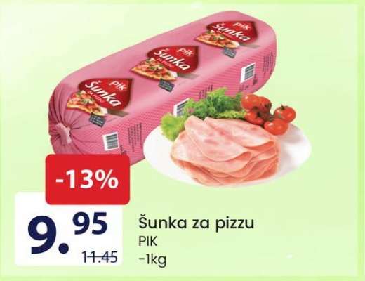 Šunka za pizzu