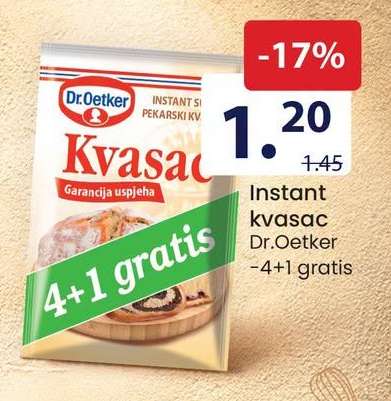 Instant kvasac