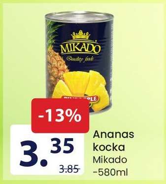 Ananas kocka
