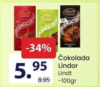 Čokolada Lindor
