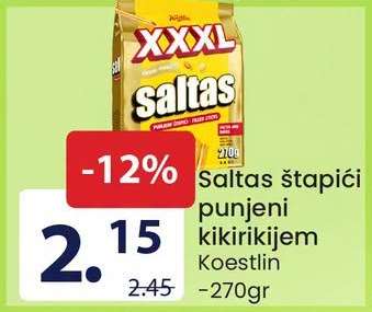 Saltas štapići punjeni kikirikijem