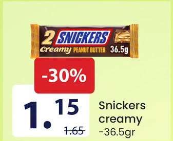 Snickers, creamy