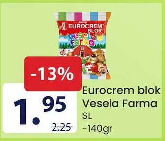 Eurocrem blok Vesela Farma
