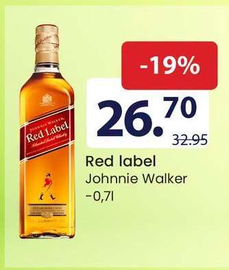 Red Label Johnnie Walker