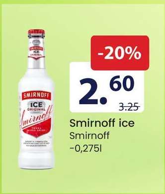 Smirnoff ice