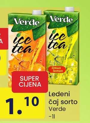 Ledeni čaj sorto Verde