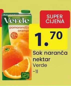 Sok naranča nektar