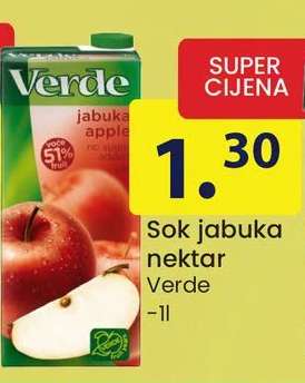 Sok jabuka nektar