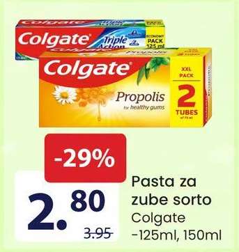 Pasta za zube sorto Colgate