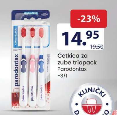 Četkica za zube triopack