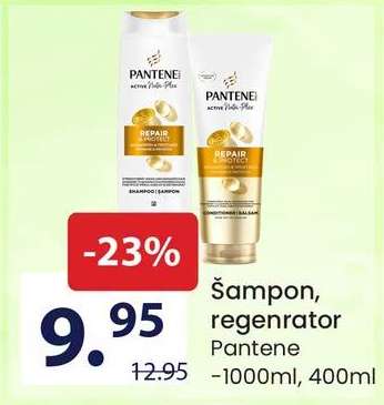 Šampon, regenerator Pantene