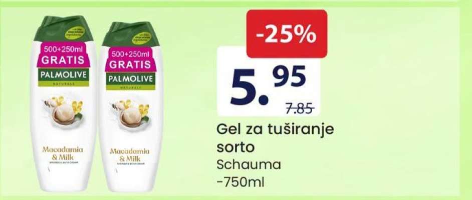 Palmolive Macadamia & Milk