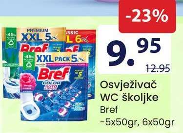 Osvježivač WC školjke