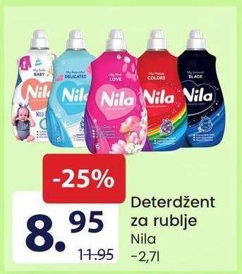 Deterdžent za rublje Nila