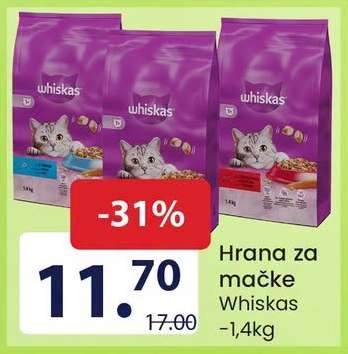 Hrana za mačke Whiskas