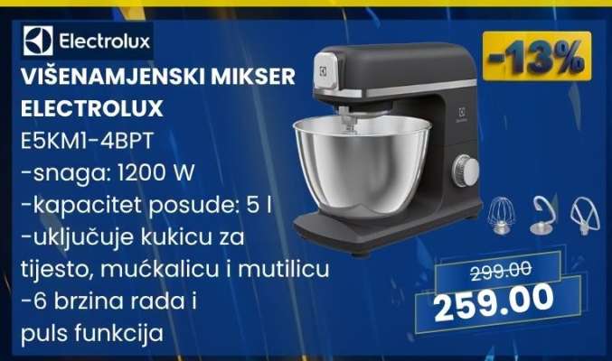 VIŠENAMJENSKI MIKSER ELECTROLUX