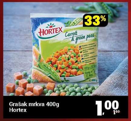 Grašak mrkva 400g