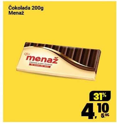 Čokolada, 200g