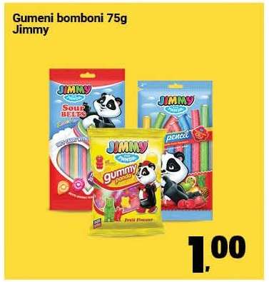 Gumeni bomboni 75g Jimmy
