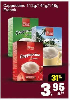 Cappuccino 112g/144g/148g Franck
