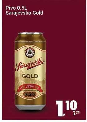 Pivo 0,5L Sarajevsko Gold