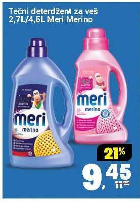 Tečni deterdžent za veš Meri Merino
