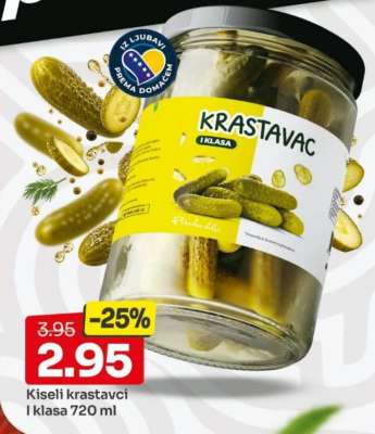 Kiseli krastavci I klasa