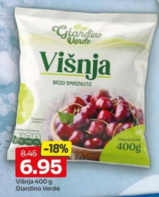 Višnja 400 g Giardino Verde