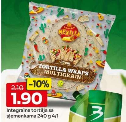 Tortilla Wraps Multigrain