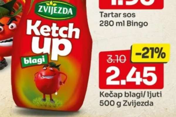 Kečap blagi / ljuti