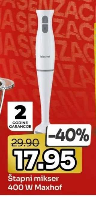 Štapni mikser 400 W Maxhof