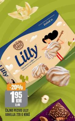 Čajno pecivo Lilly vanilija