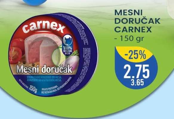 MESNI DORUČAK CARNEX