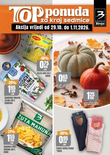 Bingo katalog - 29.10.2026. - 01.11.2026.