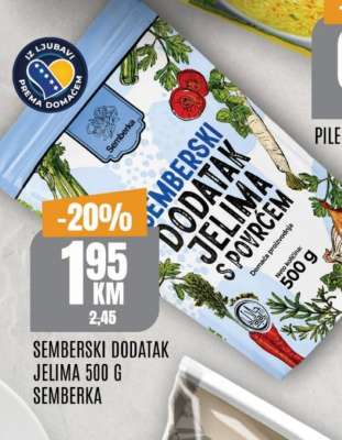 Semberski dodatak jelima 500 g Semberka