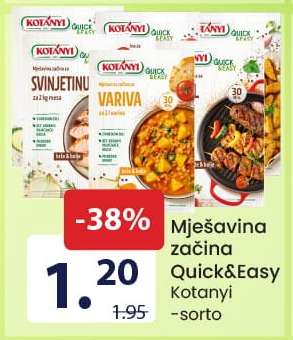 Mješavina začina Quick&Easy Kotanyi