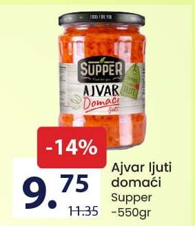 Ajvar ljuti domaći