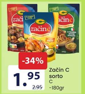 Začin C sorto C