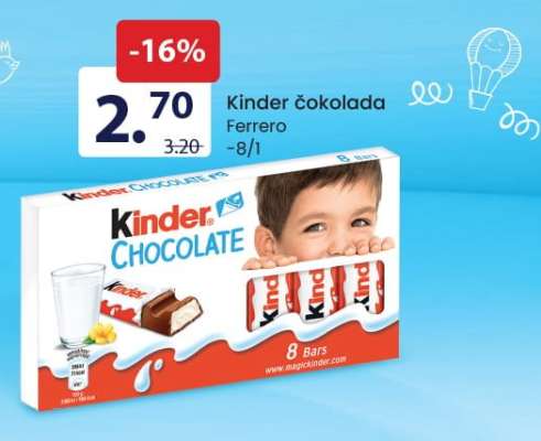 Kinder čokolada