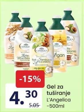 Gel za tuširanje L'Angelica
